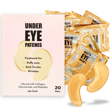 Under Eye Patches with 24K Gold